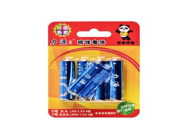 5號(hào)7號(hào)卡裝堿性柱式電池 5號(hào)7號(hào)卡裝堿性柱式電池